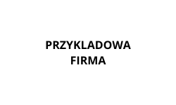 PRZYKLADOWA FIRMA